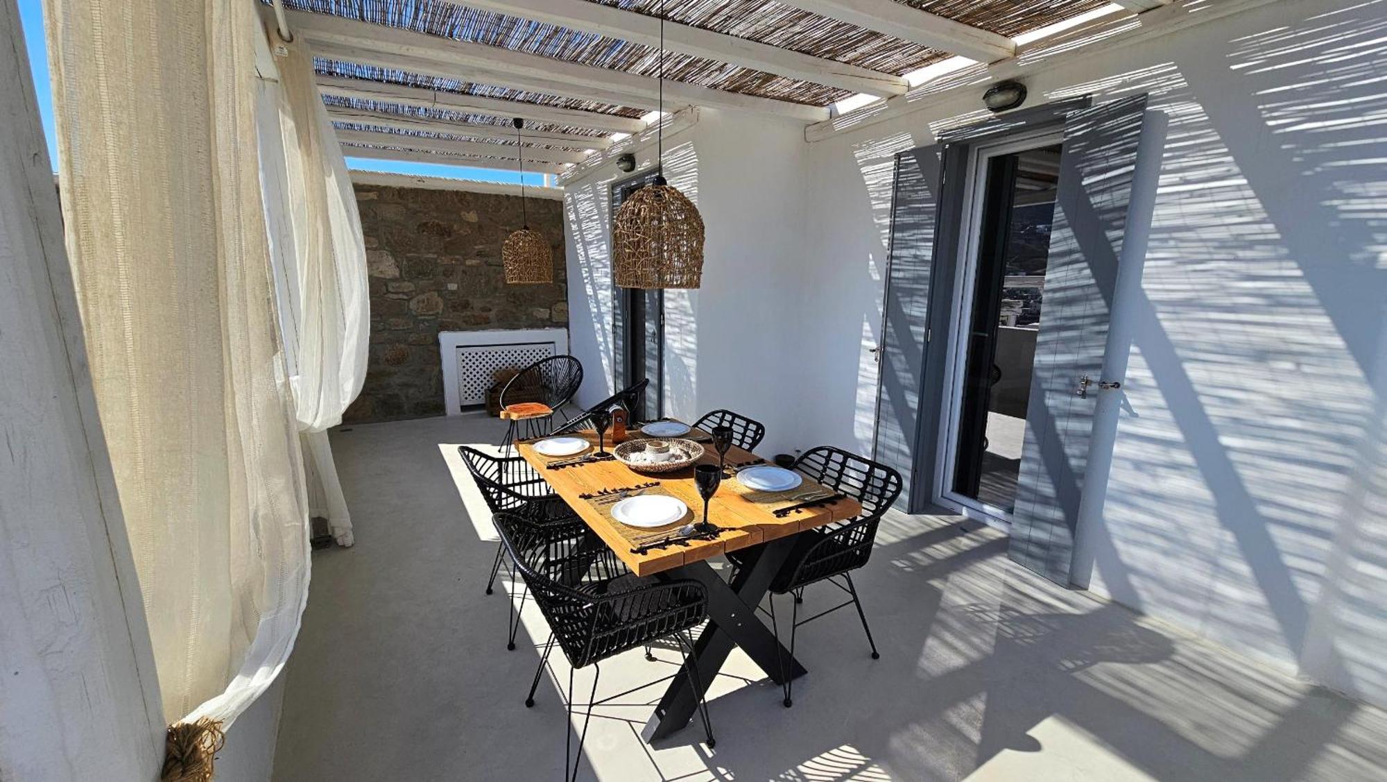 Mykonos4Islands Seaside Homes And Suites カロ・リヴァディ エクステリア 写真