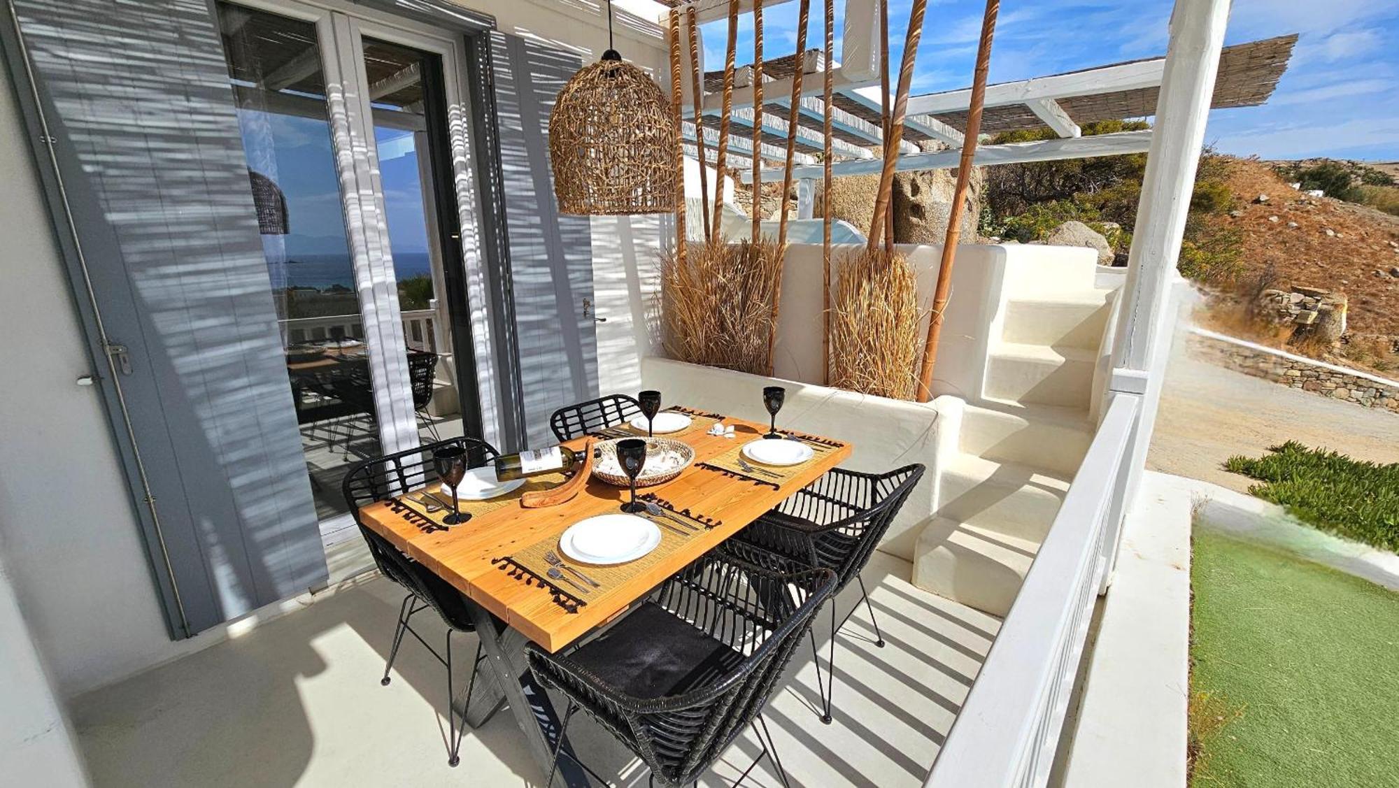 Mykonos4Islands Seaside Homes And Suites カロ・リヴァディ エクステリア 写真
